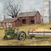 Hayride 2 Black Framed Print Wall Art