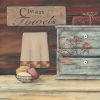 Clean Towels 2 White Framed Print Bathroom Wall Art