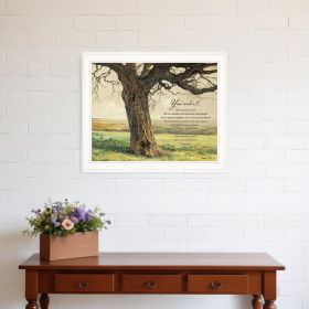 Forever 3 White Framed Print Wall Art