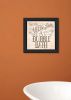 When All Else Fails 4 Black Framed Print Bathroom Wall Art