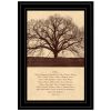 Life Is 7 Black Framed Print Wall Art