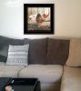 Playing Around 15x15 Black Framed Print Wall Art