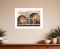 Blessings and Prosperity 2 White Framed Print Wall Art