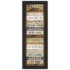 Farmhouse Rules 3 Black Framed Print Wall Art