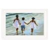 Family and Friends 2 White Framed Print Wall Art