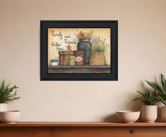 Family and Friends 3 Black Framed Print Wall Art