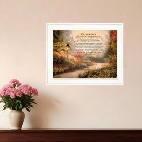 If You Could See Me Now 4 White Framed Print Wall Art