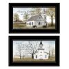 Set Of Two Amazing Grace 4 Black Framed Print Wall Art