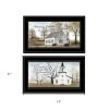 Set Of Two Amazing Grace 4 Black Framed Print Wall Art