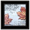 Channeling Fall 3 Black Framed Print Wall Art