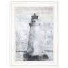 Lighthouse 1 White Framed Print Wall Art