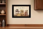 Country Kitchen 10 Black Framed Print Kitchen Wall Art