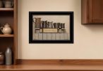 A Friend Loveth at All Time 3 Black Framed Print Wall Art