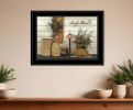 Simply Blessed Black Framed Print Kitchen Wall Art