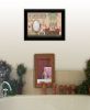 Country Bath 12 Black Framed Print Bathroom Wall Art