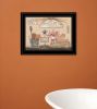 Wash Room 3 Black Framed Print Bathroom Wall Art