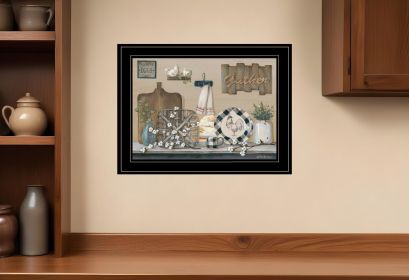 Farmhouse Kitchen Black Framed Print Kitchen Wall Art