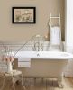 Farmhouse Bath Black Framed Print Bathroom Wall Art