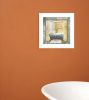 Relax Rinse Repeat 1 White Framed Print Bathroom Wall Art