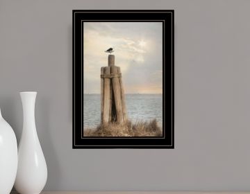 Birds Eye View 3 Black Framed Print Wall Art