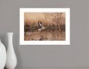 Fly Away 4 White Framed Print Wall Art