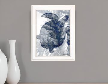 Ocean Collection 3 White Framed Print Wall Art