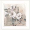 Transitional Blooms I 2 White Framed Print Wall Art