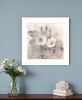 Transitional Blooms I 2 White Framed Print Wall Art