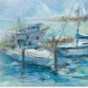 Dockside 2 White Framed Print Wall Art