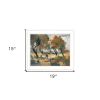 Early Walk 2 White Framed Print Wall Art