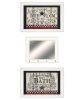 Set Of Three Hot Bath 15 White Framed Print Bathroom Wall Art