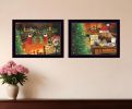 Set Of Two Ive Been A Good Boy 3 Black Framed Print Wall Art