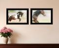 Set Of Two A Wild Kookie 2 Black Framed Print Wall Art