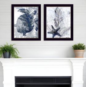 Set Of Two Ocean 3 Black Framed Print Wall Art