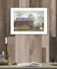 Flower Wagon 2 White Framed Print Wall Art