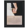 I DO 2 Black Framed Print Wall Art