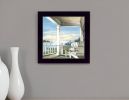 Waiting on Sunset 2 Black Framed Print Wall Art