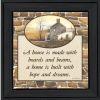 Hope and Dreams 1 Black Framed Print Wall Art