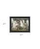 Spring Cleaning 3 Black Framed Print Wall Art