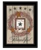 Count your Blessings 2 Black Framed Print Wall Art