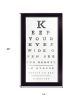 Eye Chart II 4 Black Framed Print Wall Art