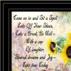 Sharing Sunshine 1 Black Framed Print Wall Art