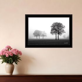 Together Again 1 Black Framed Print Wall Art