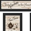 Set Of Three Kitchen Black Framed Prints Kitchen Wall Art