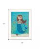 Under the Sea 3 White Framed Print Wall Art