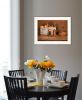 Gathering The Harvest 2 White Framed Print Kitchen Wall Art