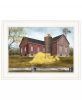 Farm Life 2 White Framed Print Wall Art