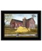 Farm Life 3 Black Framed Print Wall Art