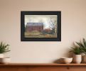 Pumpkin Wagon 3 Black Framed Print Wall Art