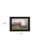 Pumpkin Wagon 4 Black Framed Print Wall Art